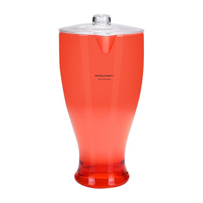 Acrylic Jug, 2L Jug with Leak-Proof Lid & Handle, RF345N | Pour Spout Juice Jug | Water Pitcher for Juice, Cold Tea, Milk | Bottle Pot Container for Restaurants Home