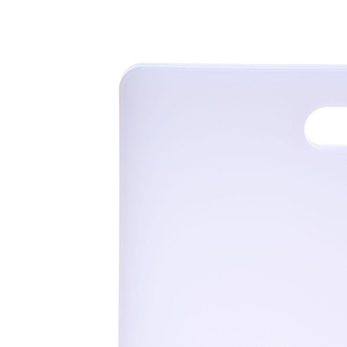 Royalford RF401-CBXL Chopping Board - Cutting Board with Non-Slip Base- Perfect for Fruits & Vegetables -Hanging Hole for Easy Storage - Multipurpose Dual Usage Kitchen Cutting Board (White)