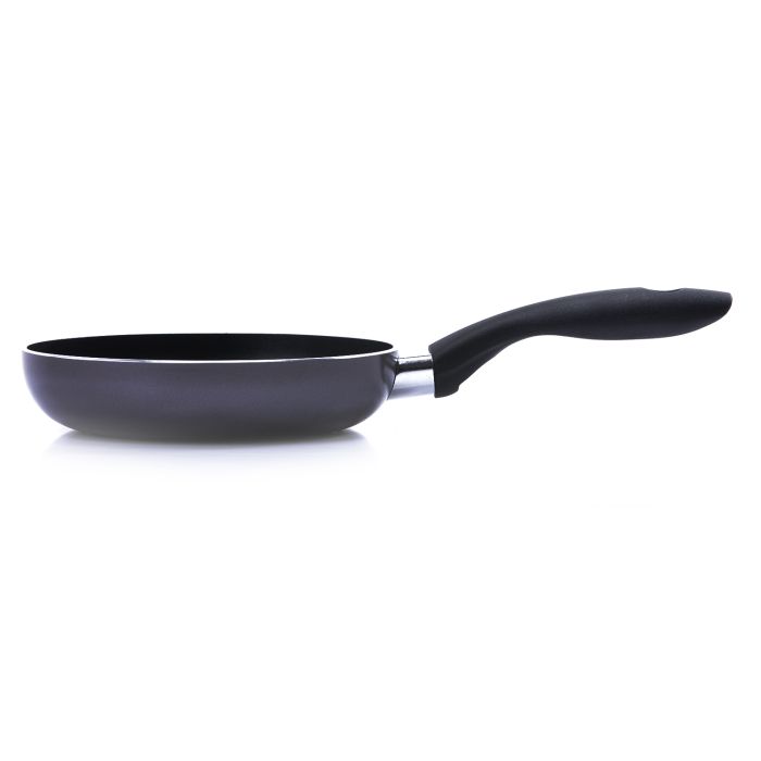 Royalford RF4126FP Frying Pan Deluxe Value Set - Portable Non-stick Coating with Cool Touch Handle | Dishwasher Safe | Twin Fry Pan Set, 18 cm, 26 cm, Turner Included, Fry Pan Set