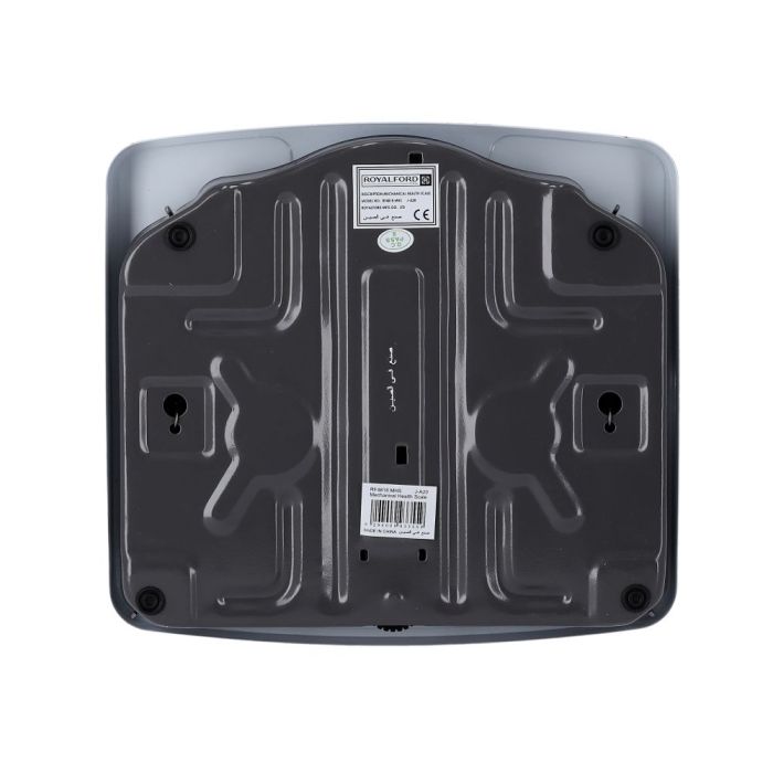 Royalford RF4818 Weighing Scale - Analogue Manual Mechanical Weighing Machine for Human Body-Weight Machine, 130Kg Capacity, Bathroom Scale, Large Rotating dial, Compact