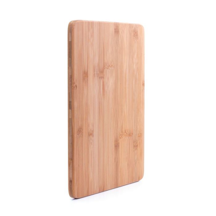 Royalford Organic Bamboo Chopping Board - Large Kitchen Cutting Board (38x30x1.8) cm - Best for Food Prep, Meat, Vegetables, Bread & Cheese - Professional Grade for Strength, Durability & Lightweight