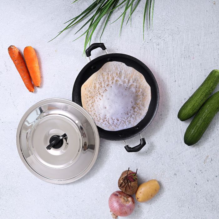 Non-Stick Appam Pan with Lids RF5758
