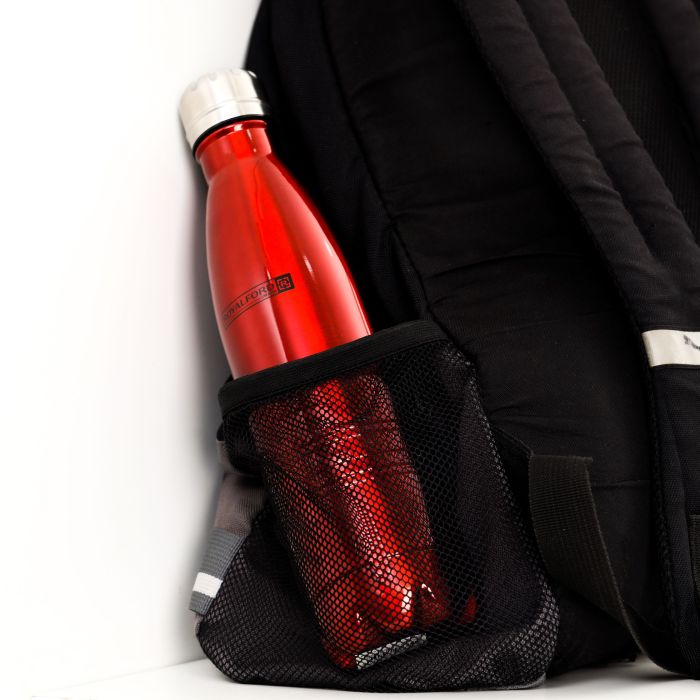 Royalford RF5769 500ml Double Wall Stainless Steel Vacuum Bottle - Stainless Steel Flask & Water Bottle - Hot & Cold Leak-Resistant Sports Drink Bottle - High-Quality Vacuum Insulation Bottle for Indoor Outdoor Use