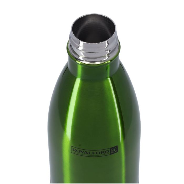 Vacuum Bottle, Double Wall Stainless Steel Flask, RF5770GR | 750ml Hot & Cold Leak-Resistant Sports Drink Bottle | High Quality Vacuum Bottle for Indoor/Outdoor Use (Green)
