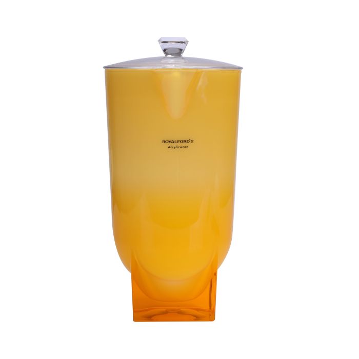 Royalford RF6885 Acrylic Pretty Jug - Portable Multi-Purpose Colourful Jug with Lid for Water Picnic Juice, Durable Plastic, Spill-Proof Lid | Ideal for Household, Club, Pub, Bar, Coffee Shop, Restaurant & More
