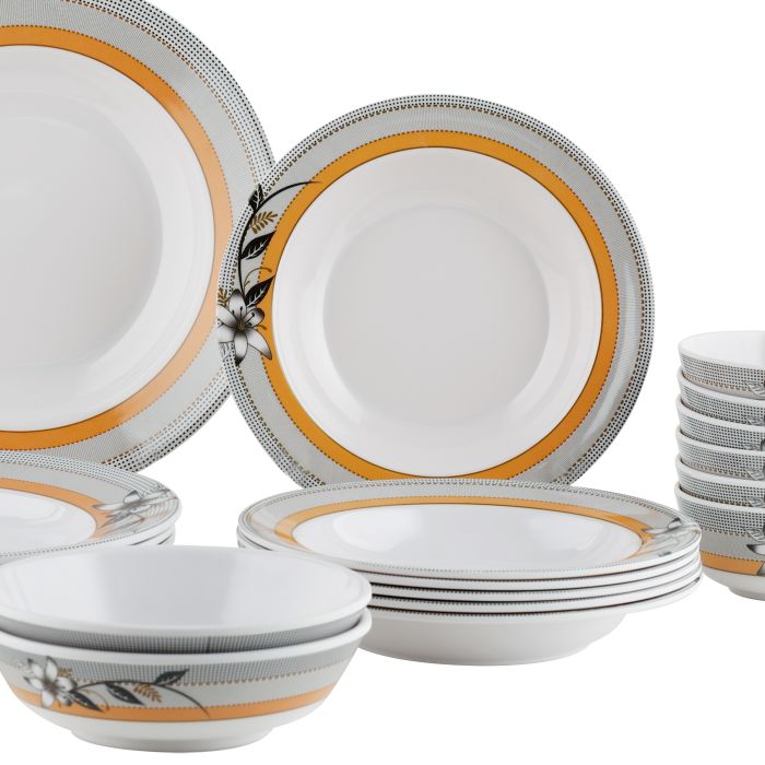 Melamine Dinner Set, 20 Pcs