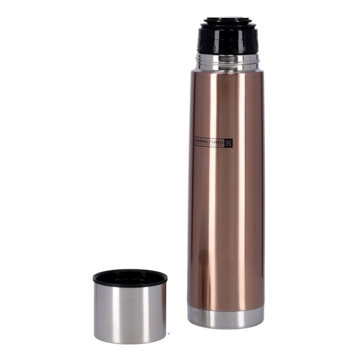 Vacuum Water Bottle, 1L Stainless Steel Bottle, RF7665BR | Double Wall Vacuum Bottle | Portable & Leak-Resistant | Perfect for Outdoor, Sports, Fitness, Camping, School