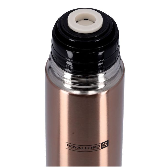 Vacuum Water Bottle, 1L Stainless Steel Bottle, RF7665BR | Double Wall Vacuum Bottle | Portable & Leak-Resistant | Perfect for Outdoor, Sports, Fitness, Camping, School