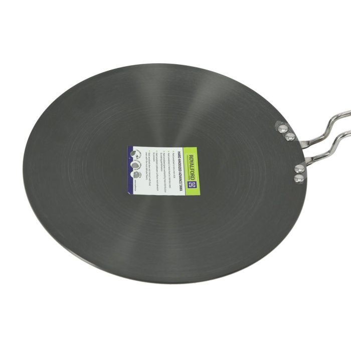 Hard Anodized Glossy Tawa, 30 CM