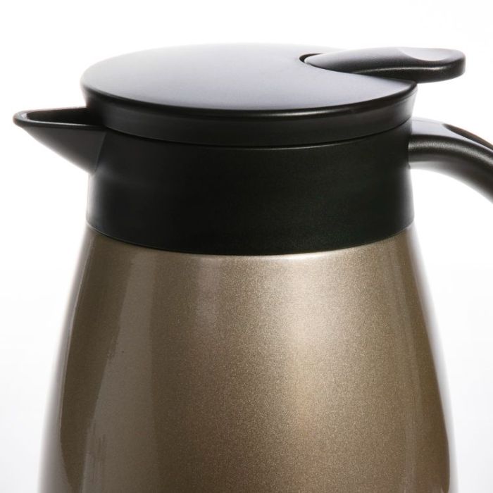 Royalford RF8304 1L Insulated Vacuum Thermal Flask - Portable Double Walled Stainless Steel Vacuum Isolating Jug for Tea, Coffee, Hot & Cold Drinks | Lightweight & Leak Resistant Insulated Travel Mug | Perfect Hot & Cold Beverages