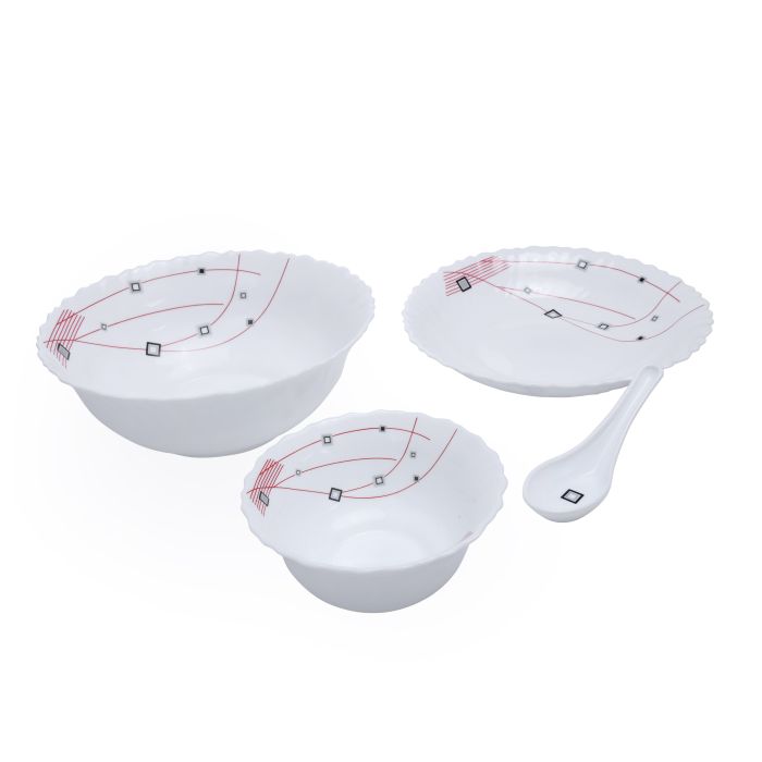 33Pcs Opalware Dinner Set RF8982 Royalford