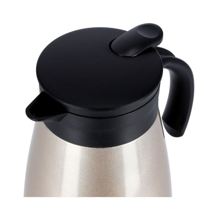 Royalford RF9701 1.5L Coffee Pot - Portable Heat Insulated Thermos for Keeping Hot/Cold Vacuum Insulation | Stainless Steel Inner Pot | Coffee, Hot Water, Tea, Beverage | Ideal for Commercial & Outings