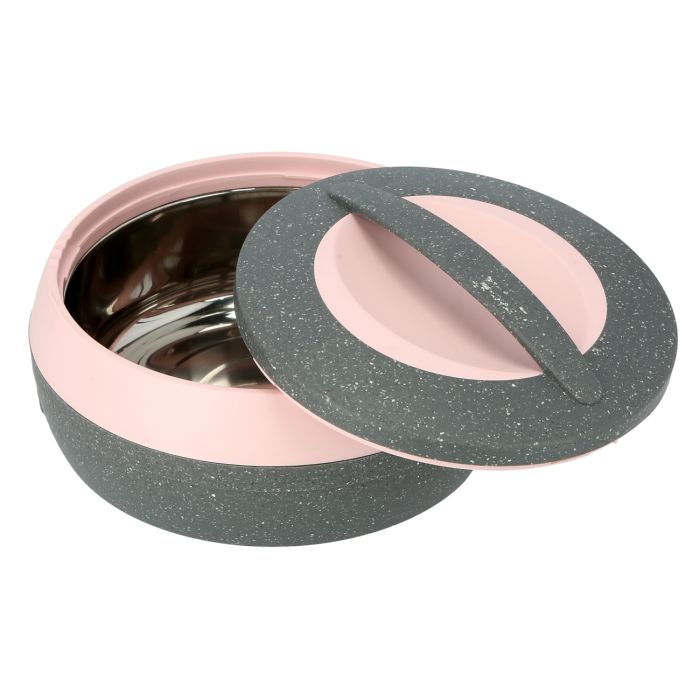 Royalford RF9731 3Pcs 1.5L, 2.5L & 3.5L Cosmos Insulated Casserole | Super PU Insulation Hot Pot with Stainless Steel Inner Casing | Dishwasher Safe | Serving Dishes with Lids | Hot Food Storage Container & Warmers