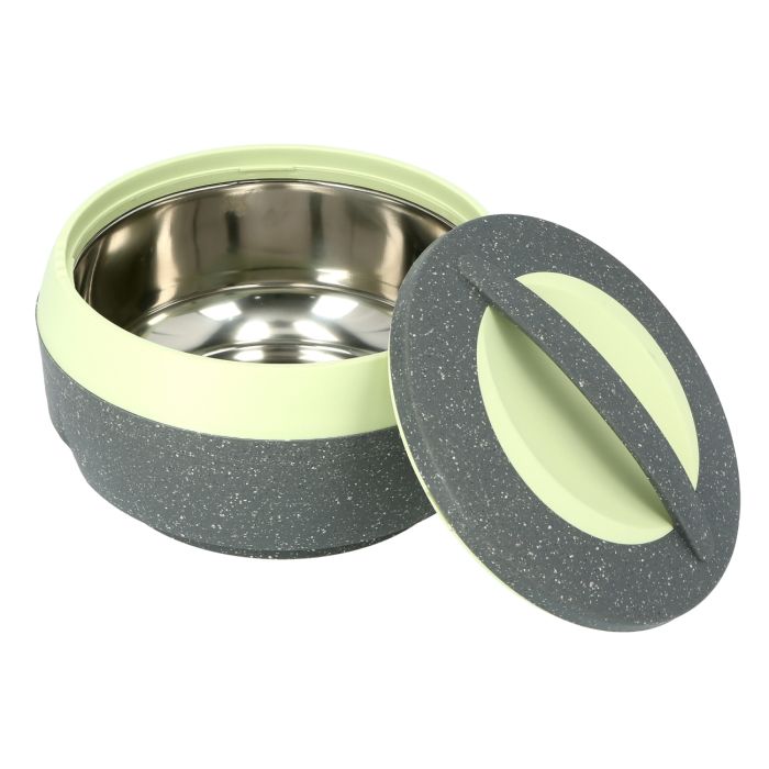 Royalford RF9731 3Pcs 1.5L, 2.5L & 3.5L Cosmos Insulated Casserole | Super PU Insulation Hot Pot with Stainless Steel Inner Casing | Dishwasher Safe | Serving Dishes with Lids | Hot Food Storage Container & Warmers