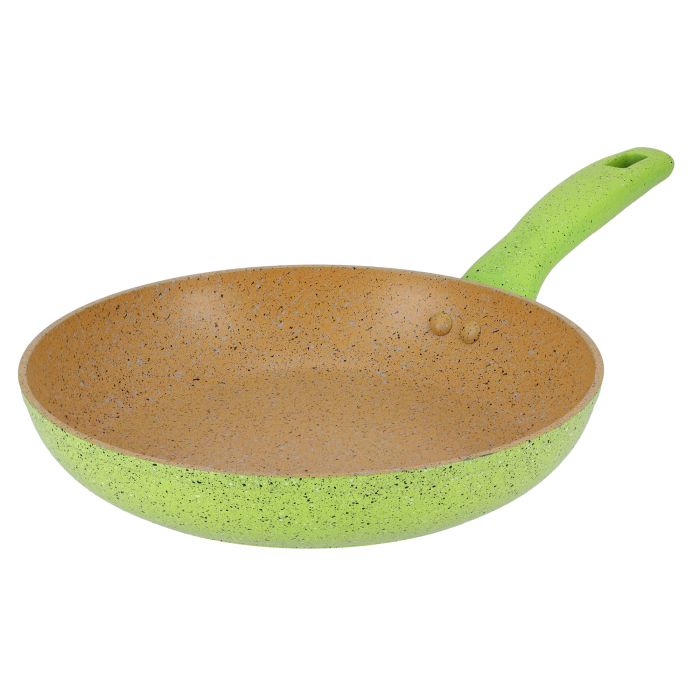Royalford RF9838 10Pcs Forged Aluminium Cookware Set - 3 Layer Granite Coating Saucepan with lid, Fry Pan, Casseroles with Lids | Cool Handles