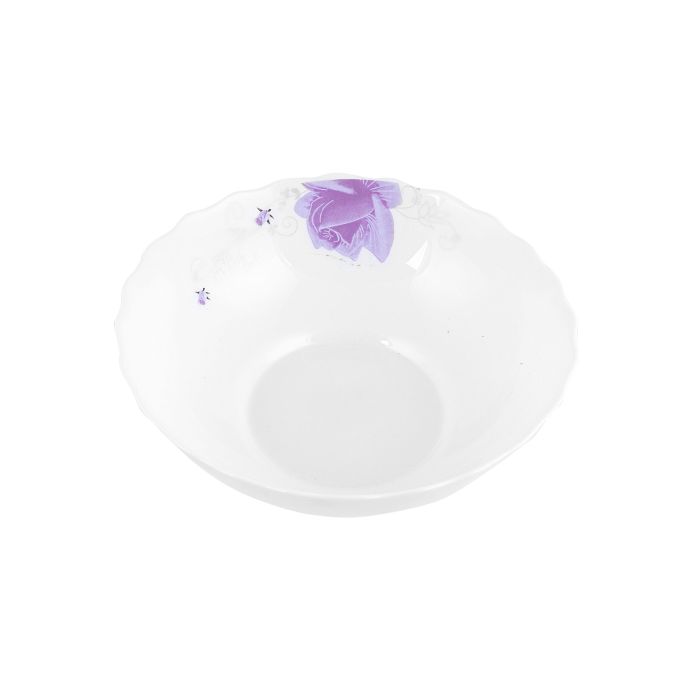 Royalford RF9858 7 Pcs Mixing Bowl - Premium Opalware Bowl Set - Nesting Food Storage Container Bowls | Microwave Freezer & Dishwasher Safe | Salad Serving Storing Food Casseroles - 8" & 4.5"