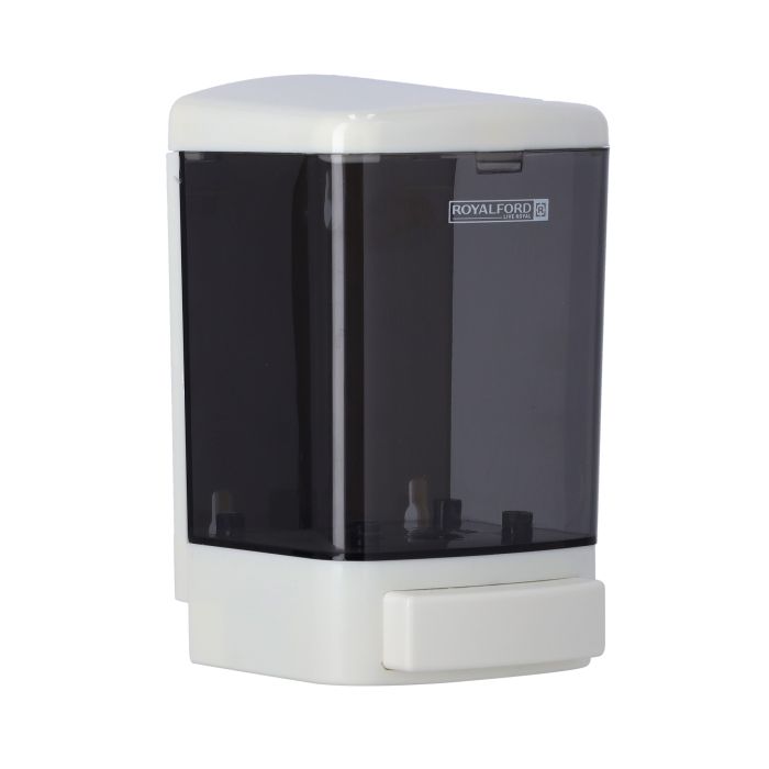 Royalford RF9944 Liquid Soap Dispenser - Portable 1000 ML Soap Dispenser Wall Mounting, Manual Hand Liquid Shampoo Shower Gel Dispenser Lotion Container for Bathroom, Kitchen, Hospital & More