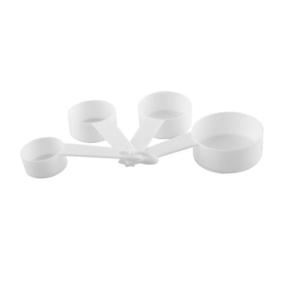 Royalford RF5060 4PCS Measuring Cup Set | Plastic Kitchen Measuring Cups | Durable  | Easy Grip | Accurate Baking Cooking Tools |  Lightweight & Dishwasher Safe Design