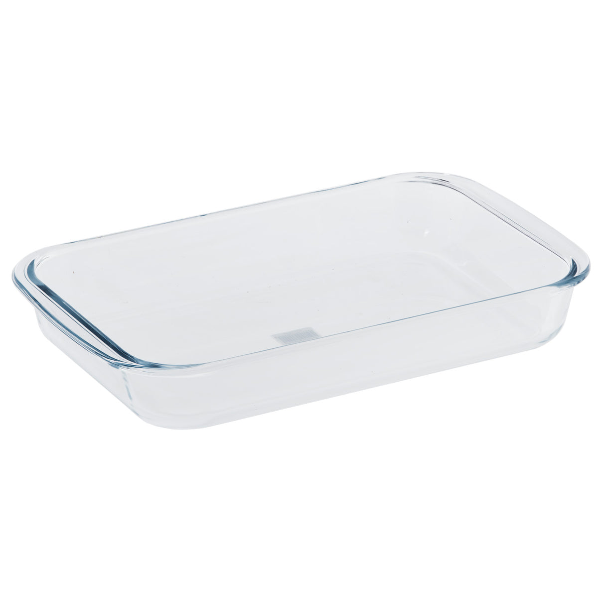 Royalford RF2694-GBD 1.8L Borosilicate Glass Baking Dish with Handles | Heat Resistant Oven, Microwave, Freezer & Dishwasher Safe Design | Clear Glass Casserole Dish