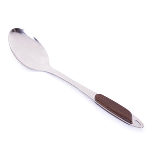 Royalford RF2763-SP Stainless Steel Sauce Spoon | Ergonomic Grip Handle| Durable Kitchen Serving Spoon for Sauce, Soup, Curry & Gravy | Dishwasher Safe Cooking Tool