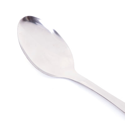 Royalford RF2763-SP Stainless Steel Sauce Spoon | Ergonomic Grip Handle| Durable Kitchen Serving Spoon for Sauce, Soup, Curry & Gravy | Dishwasher Safe Cooking Tool