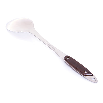 Royalford RF2763-SP Stainless Steel Sauce Spoon | Ergonomic Grip Handle| Durable Kitchen Serving Spoon for Sauce, Soup, Curry & Gravy | Dishwasher Safe Cooking Tool