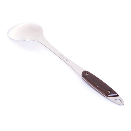 Royalford RF2763-SP Stainless Steel Sauce Spoon | Ergonomic Grip Handle| Durable Kitchen Serving Spoon for Sauce, Soup, Curry & Gravy | Dishwasher Safe Cooking Tool