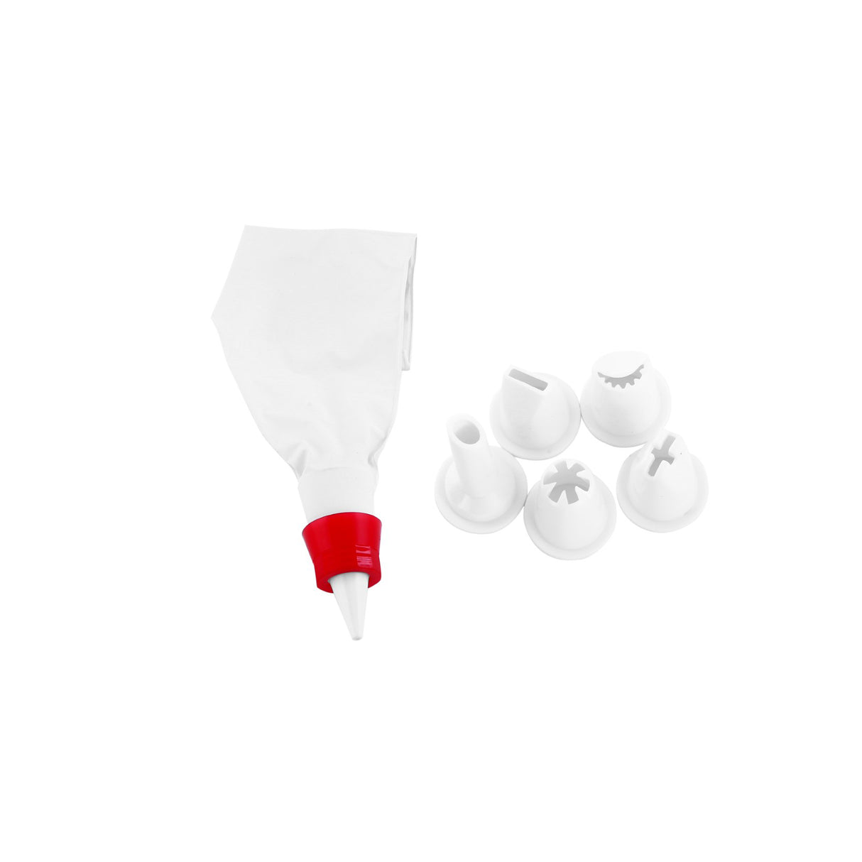 Royalford RF1661 Icing PVC Bag| reusable cake decorating tool with durable PVC| gripped handle for control & dishwasher safe, perfect for baking and icing tasks|