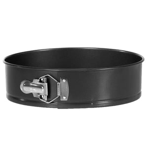 Royalford RF7036 24cm Non-Stick Spring Form Cake Pan | Stainless Steel Lock and Removable Base | Easy Release Bakeware | Round Baking Pan for Cheesecake & Sponge Cakes