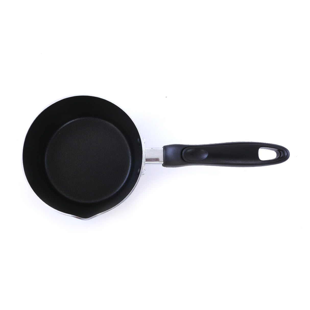 Royalford RF2011-MP16 Aluminium Milk Pan |  Durable Non-Stick Coating |  2-Layer Construction |  Heat-Resistant Handle | Multi-Hob Compatibility & PFOA-Free Design
