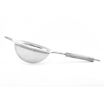 RoyalFord RF2050-S15.2 Stainless Steel Strainer | 15.2cm Durable Kitchen Sieve | Ergonomic Handle | Dishwasher Safe Food Draining Tool | Perfect  for Home Cooking