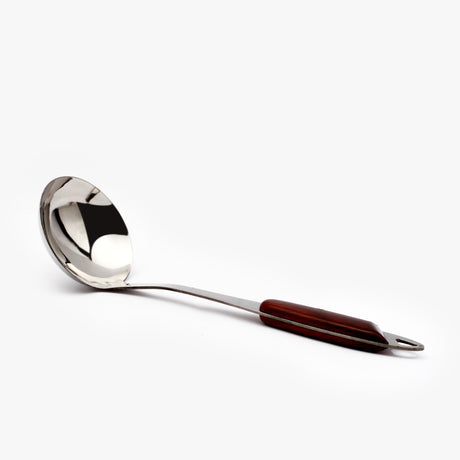 Royalford RF2061SS Stainless Steel Ladle | Ergonomic Grip Handle | Durable Soup Serving Spoon | Dishwasher Safe Kitchen Ladle for Soup, Sauce, Curry, Gravy and Stews