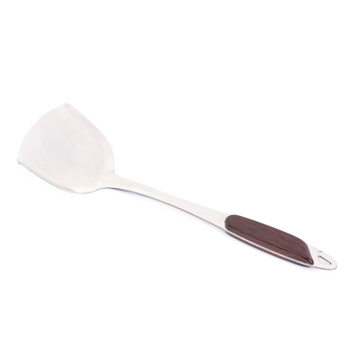 Royalford RF2062T Stainless Steel Kitchen Turner | Ergonomic Grip Handle| Durable Cooking Spatula for Flipping Eggs, Pancakes, Fish Burgers | Dishwasher Safe  Turner