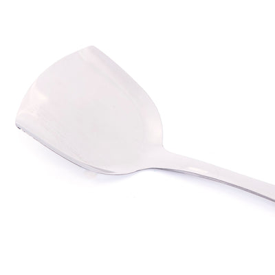 Royalford RF2062T Stainless Steel Kitchen Turner | Ergonomic Grip Handle| Durable Cooking Spatula for Flipping Eggs, Pancakes, Fish Burgers | Dishwasher Safe  Turner