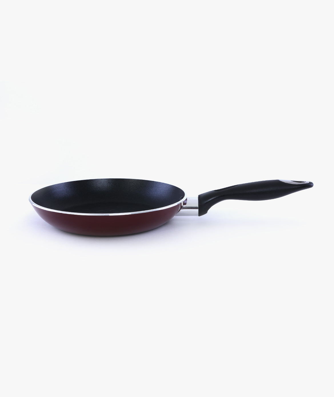 Royalford RF395FP20 Fry Pan 20CM | 3-Layer Non-Stick Coating| Durable Aluminium Body| Spin Bottom for Even Heating| Heat-Resistant Bakelite Handle for Everyday Cooking