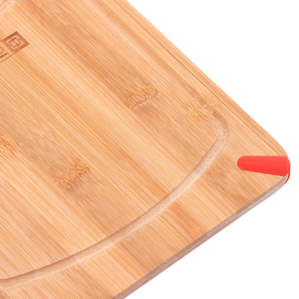 Royalford RF8685 Carbonized Bamboo Cutting Board | 25×20cm Size | Organic Hygienic Kitchen Chopping Board | Knife Friendly Eco Friendly Lightweight Food Preparation Board