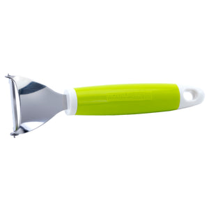 Royalford RF6302 triangle peeler| ergonomic grip, stainless steel blade & gripped handle for control| classic design, dishwasher safe, for fruits and vegetables|