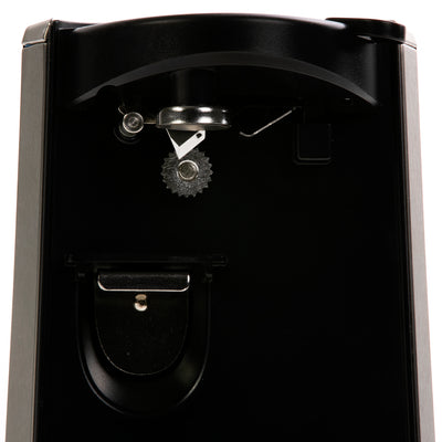 Geepas GCO63023UK Electric Can Opener | 3-in-1 Functionality for Opening Cans| Opening Bottles & Sharpening Knives| Durable Stainless Steel Detail|  Hands-Free Design