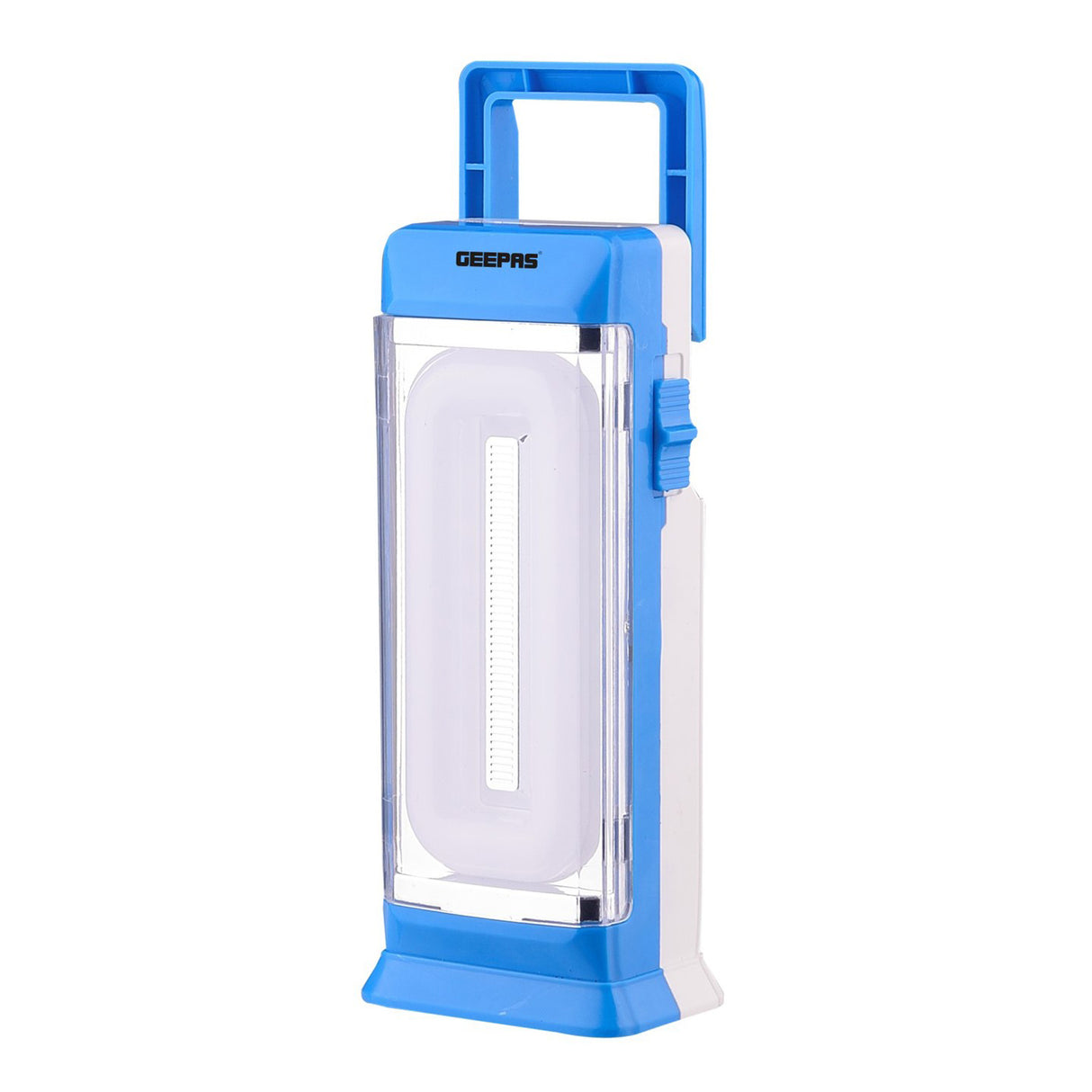 Geepas Rechargeable LED Lantern | Emergency Lantern with Portable Handle | 20 Pcs SMD Hi-Power Luminous LEDs, 4 Hours Working (Weak Light) | Very Suitable for Power Outages - 2 Years Warranty