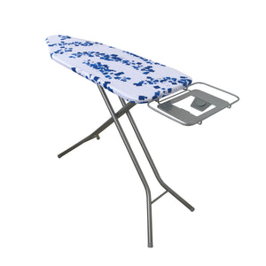 Royalford RF8735 Ironing Board with Height Adjustment | Foldable Steam Iron Board | Cotton Cover| 7mm Foam Padding| Stable Legs & Easy Storage for Home Laundry Use