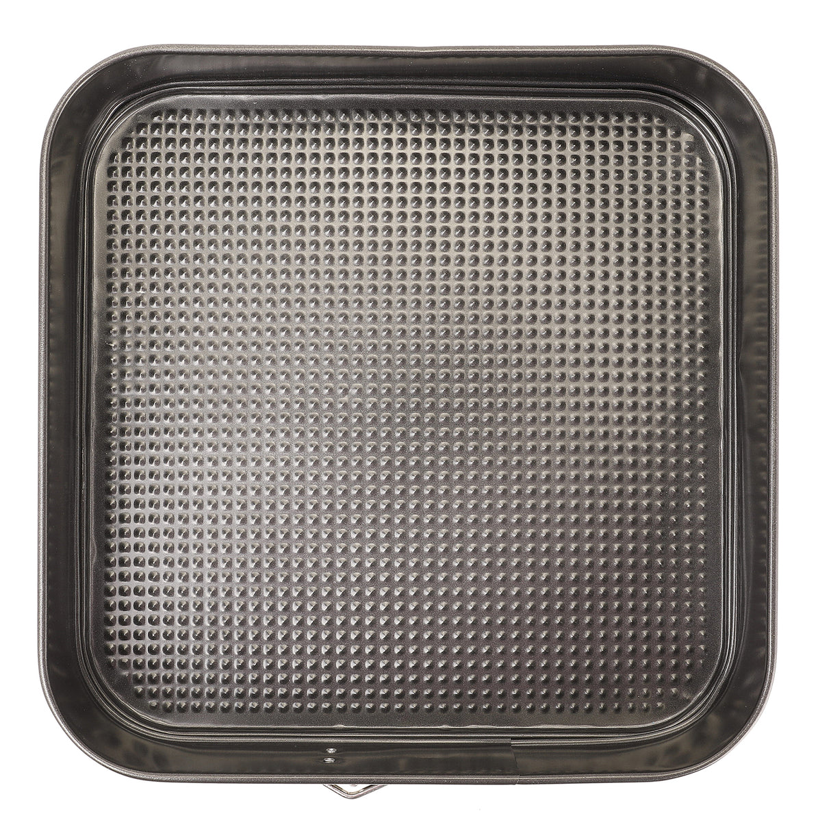 Royalford RF8783 Springform Baking Pan Set |  3PCS Premium Non-Stick Round Heart Square Cake Pans |  Easy Release Buckle|  Oven Safe |  Even Heat Distribution Design