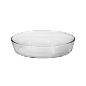 RoyalFord RF8804 Borosilicate Glass Baking Tray Set |  1.6L | Oven Safe Dish | Microwave & Freezer Safe Durable Heat Resistant Glass Bakeware | Easy To Clean Kitchen Set