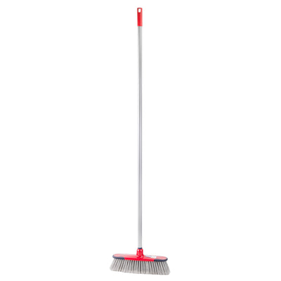Royalford RF8832 One Click Series Floor Broom | Multi-Purpose  Cleaning Broom for Home & Office Use | Strong Bristles | Long Handle Suitable for Marble & Tiles Floors