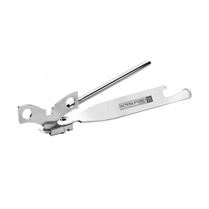 Royalford RF7441 Can Opener | Chrome Plated Carbon Steel Manual Can Opener with Smooth Cutting Wheel  | Ergonomic Grip |  Heavy Duty Rust Resistant Kitchen Tool