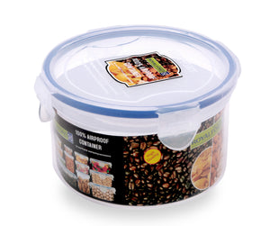 Royalford RF418 700ML Transparent Airproof Food Storage Container | BPA Free Stackable Airtight Box | Dishwasher Safe  and Freezer Safe Kitchen Organizer Container