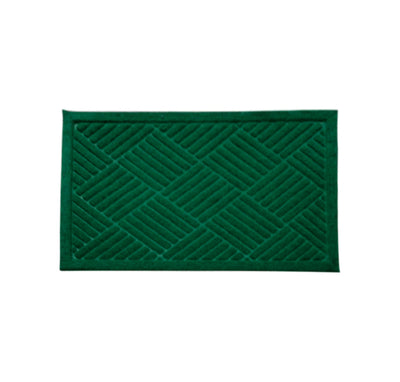 Royalford RF4954 Door Mat| Anti-Slip Nylon Surface Indoor & Outdoor Floor Mat| Durable with Heavy Duty Rubber Backing, Dirt Trapping Design, Easy Clean, Long Lasting Use|