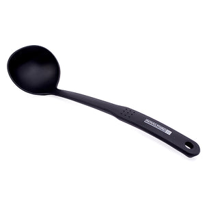 Royalford RF5055 Nylon Soup Ladle | Heat Resistant Kitchen Serving Spoon | Non Stick Safe|  Ergonomic Long Handle |  Dishwasher Safe Nylon Soup Ladle | Easy to Use