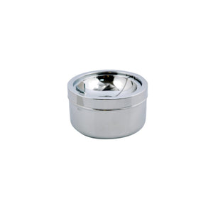 RoyalFord RF5241 Push Down Ashtray | Durable Windproof Tabletop Cigarette Ash Holder | Easy Clean Smoking Accessory for Home, Office & Outdoor Patio Use | Stylish Design