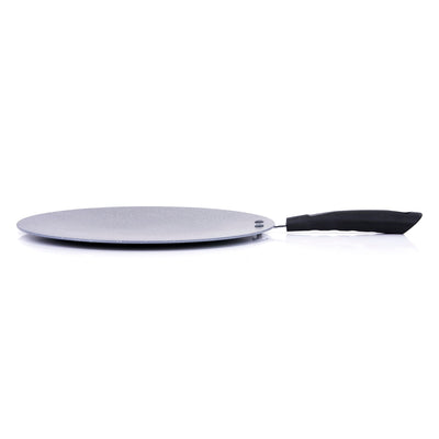 Royalford RF9507 Aluminium Marble Coated Tawa | 3-Layer Non-Stick Flat Tawa 30cm | 3mm Thick Body | PFOA & PTFE Free Coating | Bakelite Handle | Durable Elegant Design