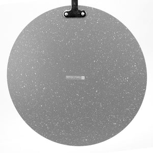 Royalford RF9507 Aluminium Marble Coated Tawa | 3-Layer Non-Stick Flat Tawa 30cm | 3mm Thick Body | PFOA & PTFE Free Coating | Bakelite Handle | Durable Elegant Design